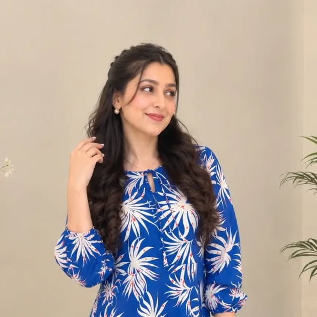 Azure Bloom Maxi