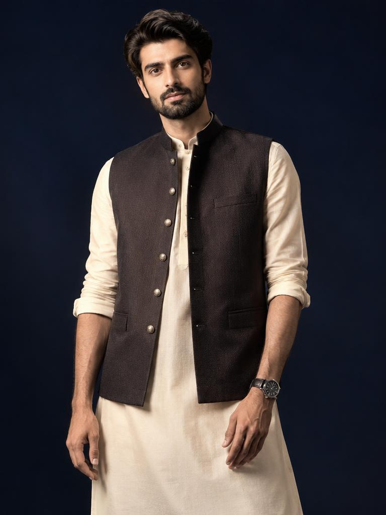 Shahzad Waistcoat Set