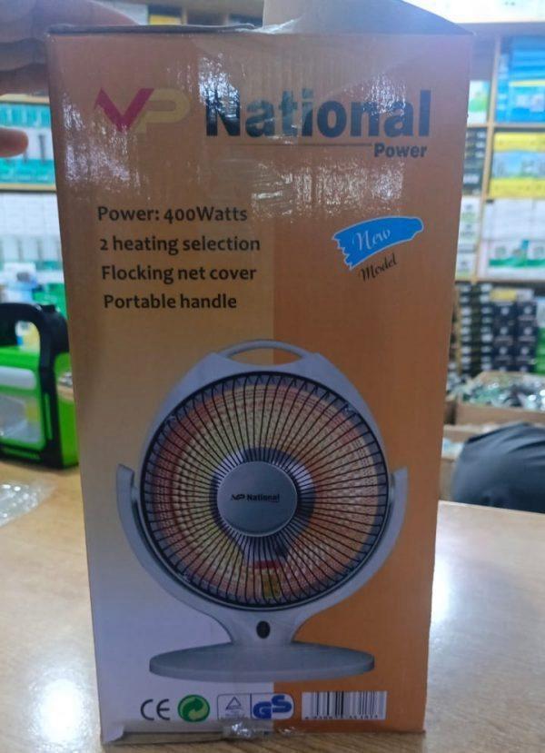 Portable Electric Heater - 400 Watts - 1 Pc for Efficient Heating